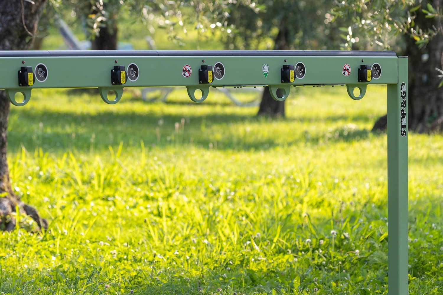 eBike Charging Station at Hotel in Malcesine Lake Garda