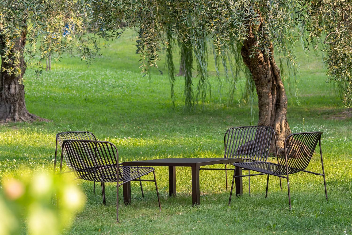 Giardino relax dell'Hotel in Malcesine Lake Garda